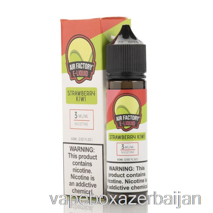 Vape Box Azerbaijan Strawberry Kiwi - Air Factory - 60mL 0mg